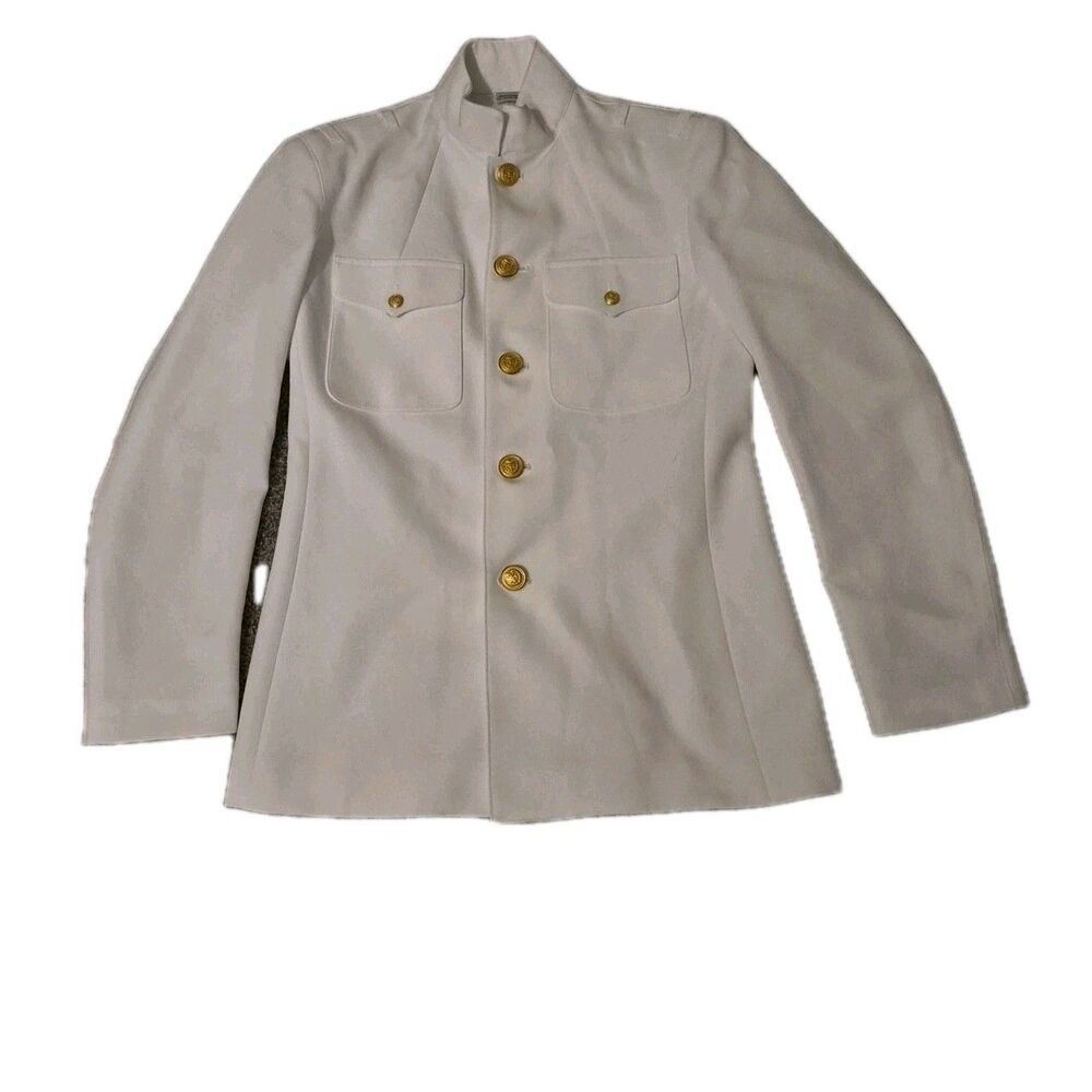 Flying Cross Certified Navy Twill Size 39 Short Twill Choker Uniform Officer
